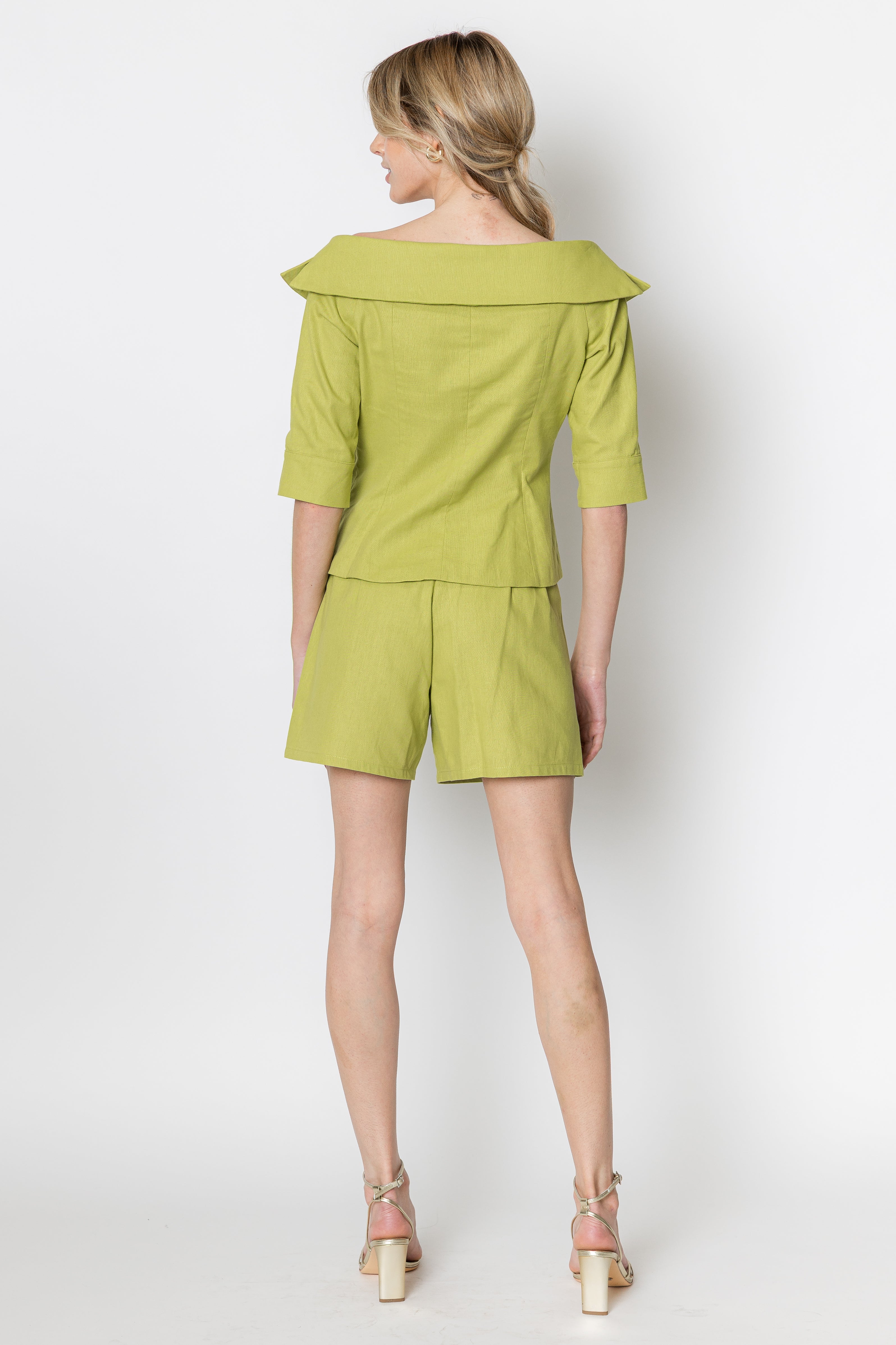 Celeste Linen Cotton Blazer