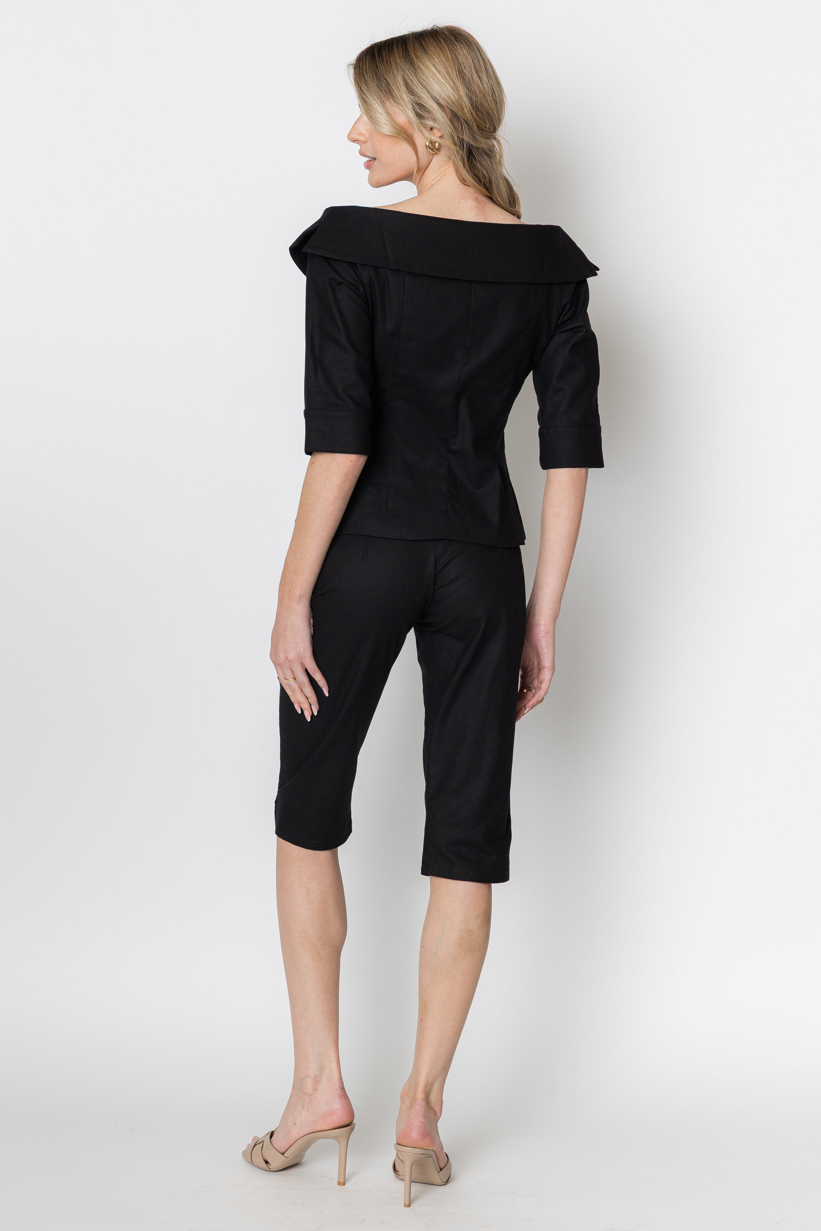 Celeste Linen Cotton Blazer