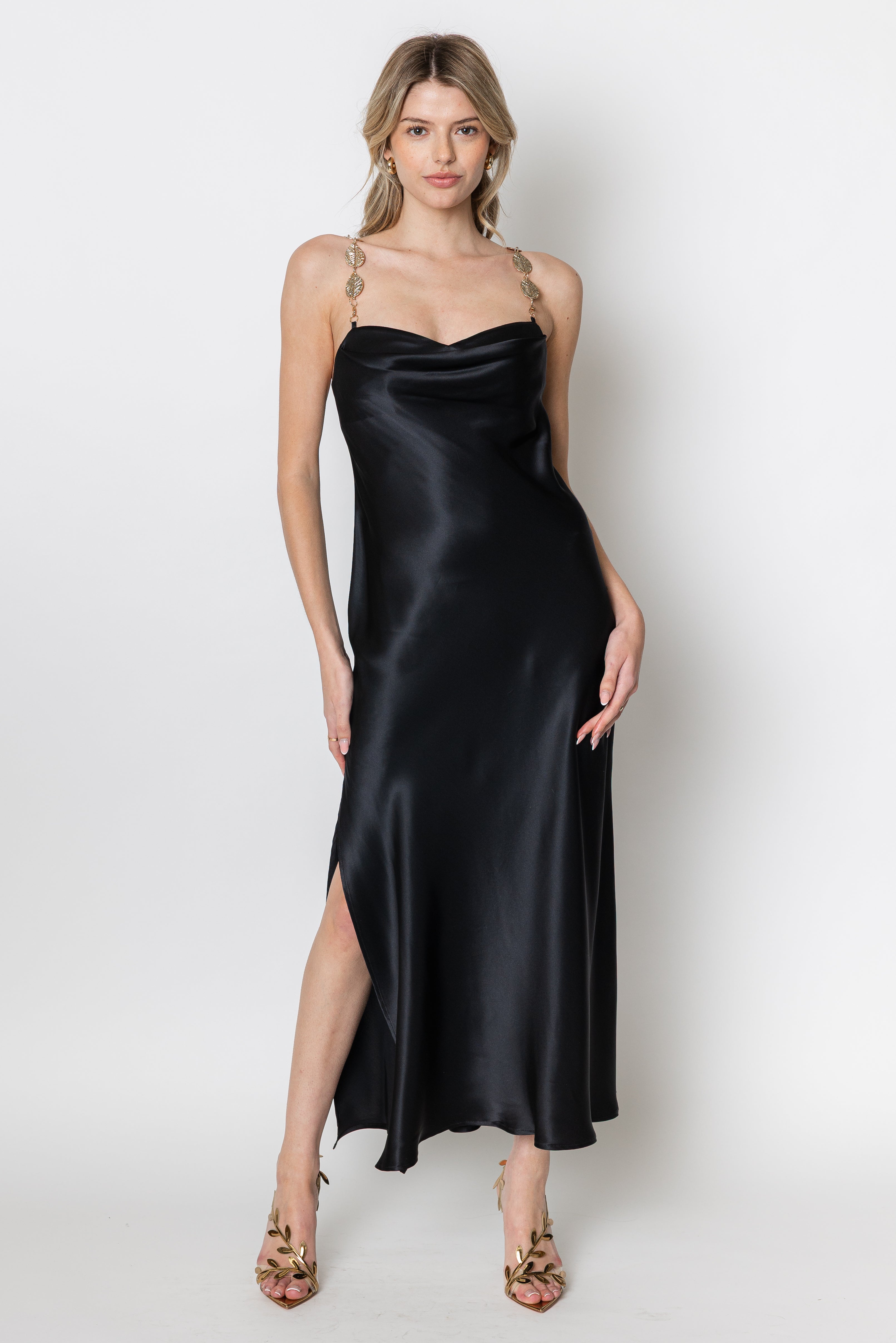 Avery Silk Chain Dress ZETAYE Avery Silk Chain Dress ZETAYE