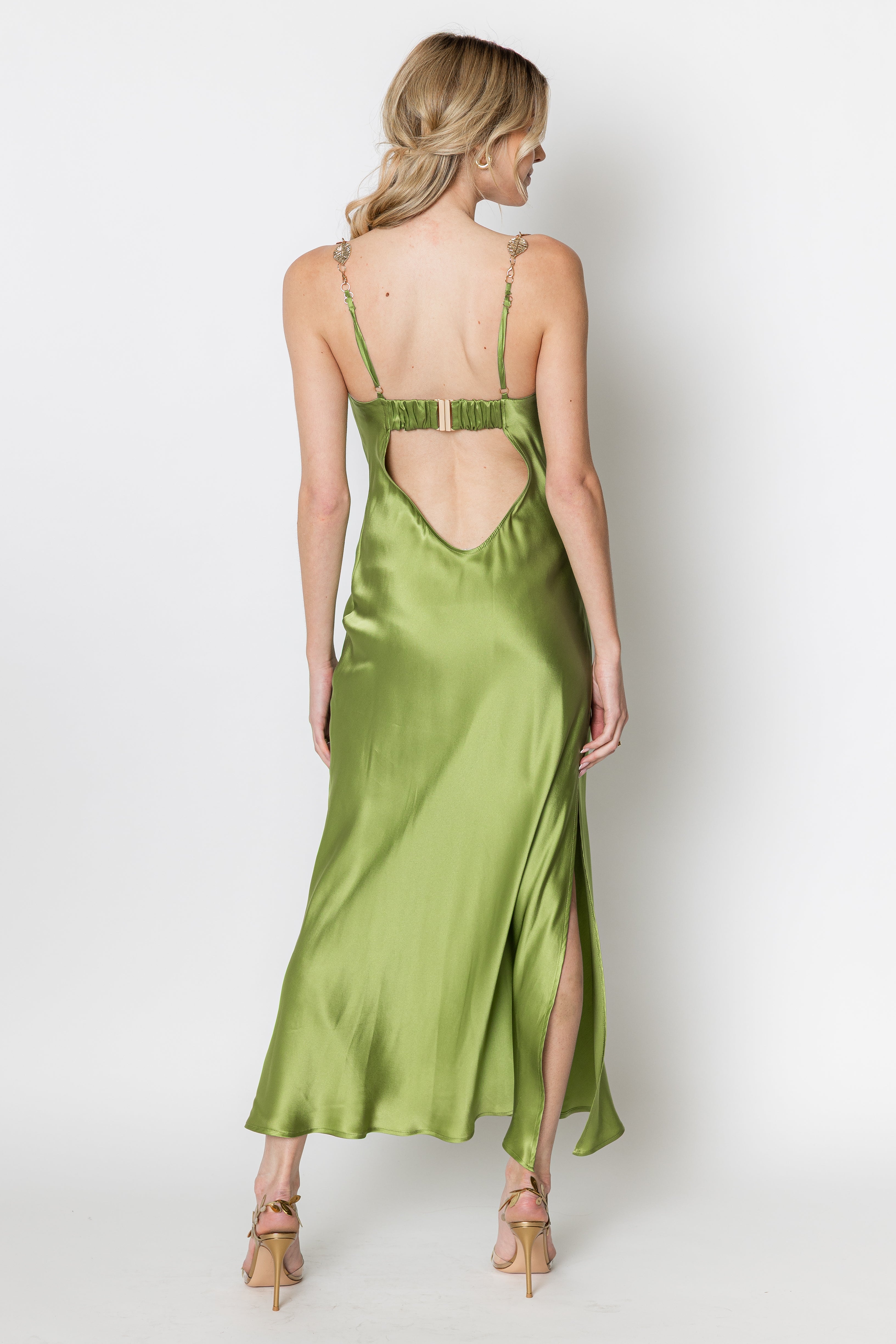 Avery Silk Chain Dress