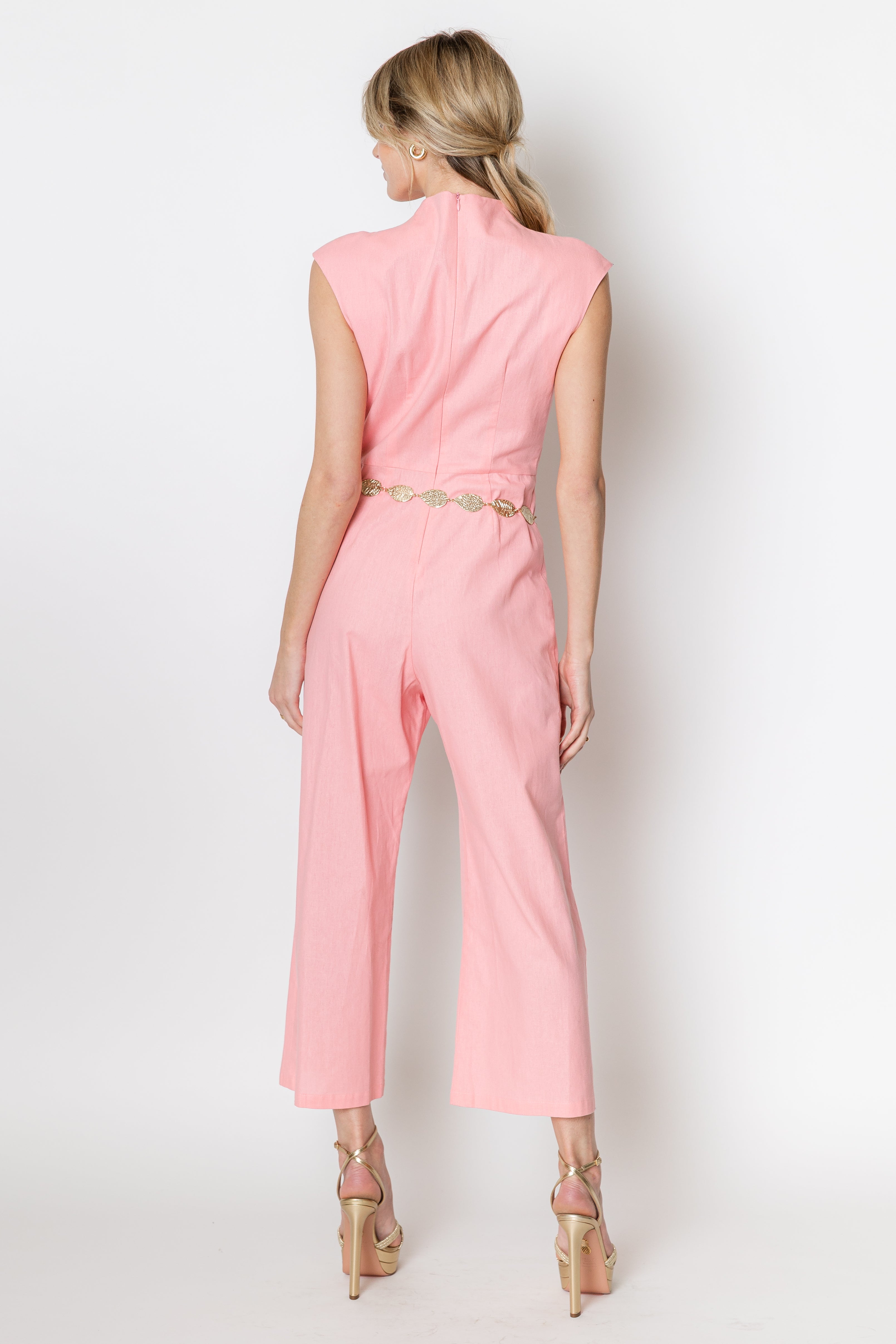 Celeste Linen Cotton Jumpsuit