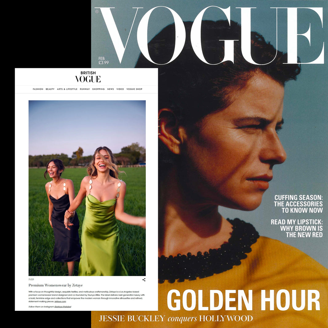 ZETAYE in BRITISH VOGUE