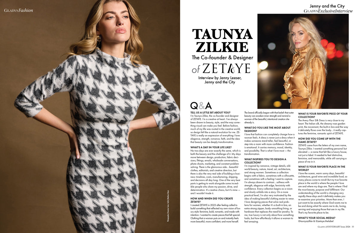 ZETAYE in GLADYS Magazine