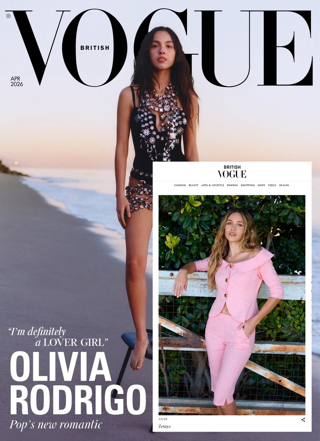 ZETAYE in BRITISH VOGUE