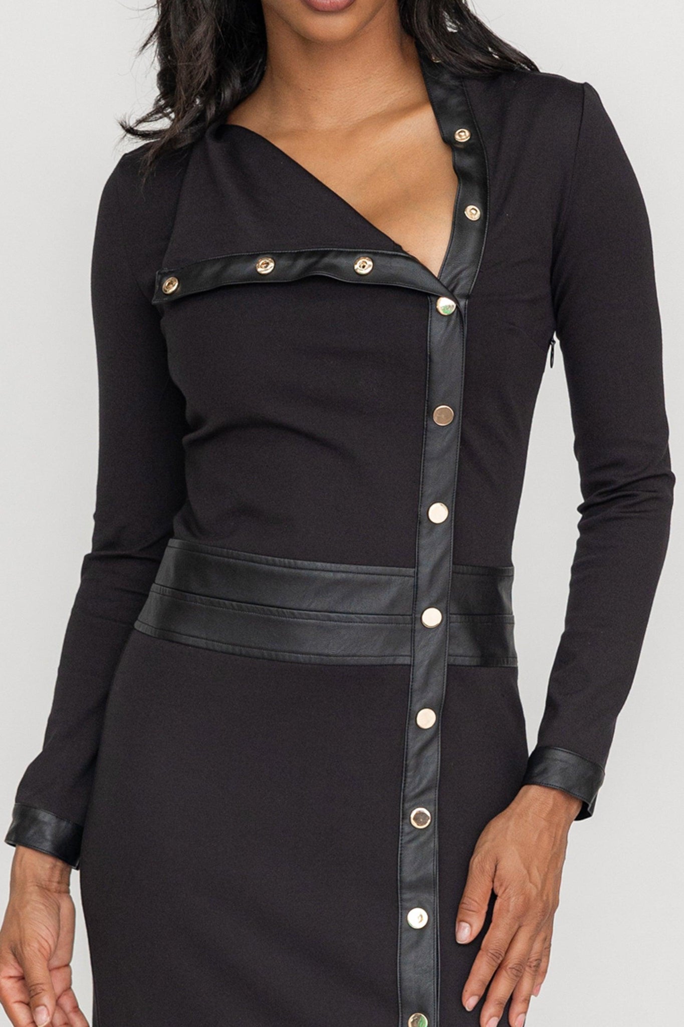 Margo Snap Dress - ZETAYE
