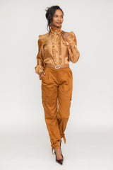 Carrington High Neck Blouse - ZETAYE
