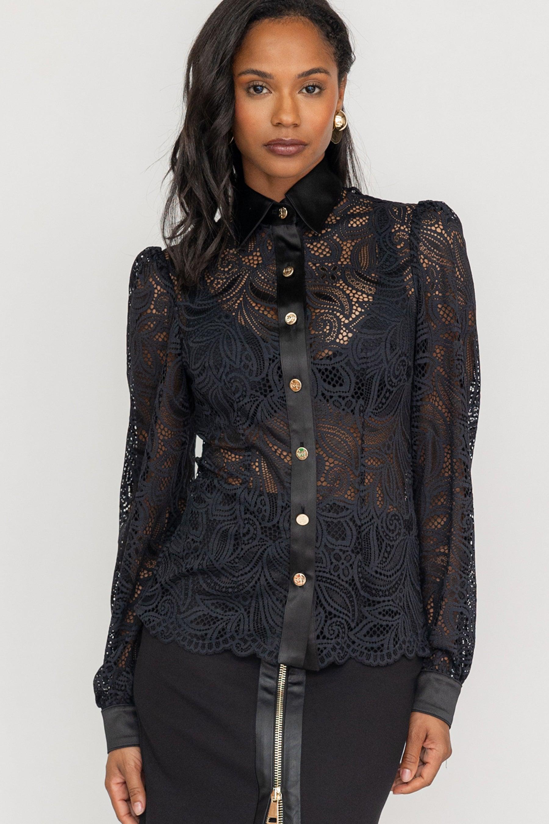 Lyric Lace Blouse - ZETAYE